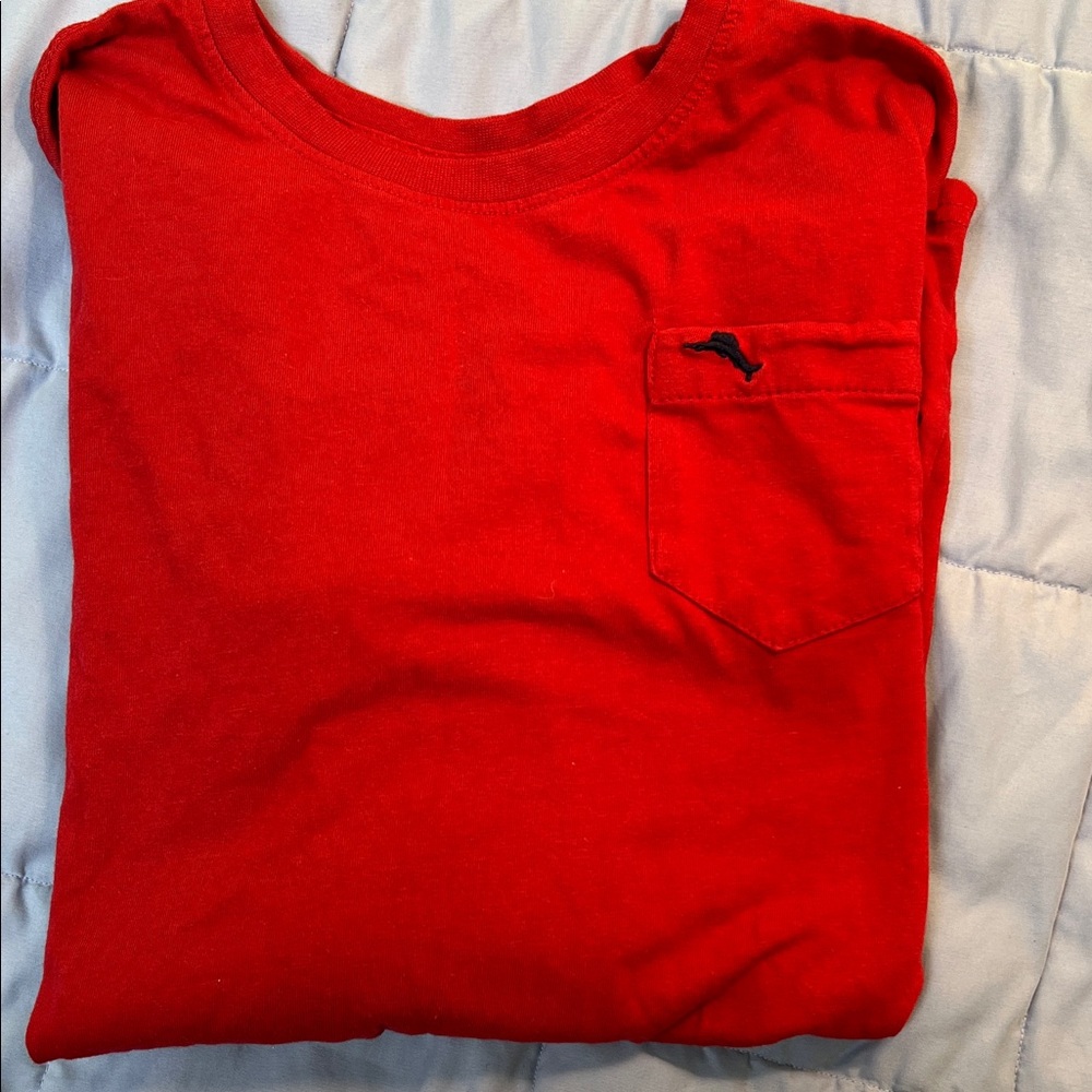 Tommy Bahama Red Short Sleeve Tee youth XL-14